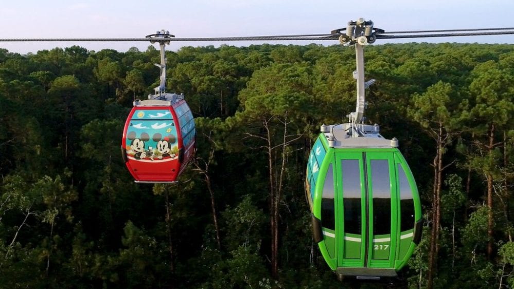 Skyliner Gondolas Take Flight On Sept 29, 2019 At Walt Disney World Resort