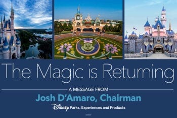 Josh D’Amaro’s Thoughtful Message On Reopening Of Disney Parks Worldwide