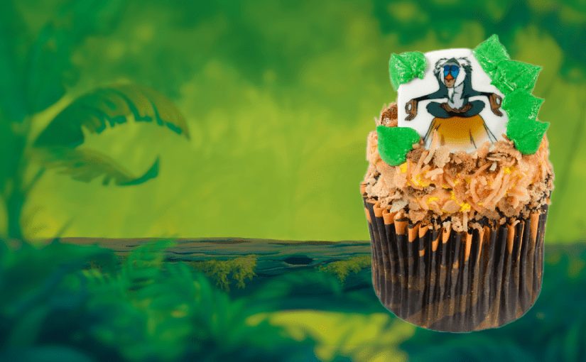 New- Rafiki Cupcake At Restaurantosaurus In Disney’s Animal Kingdom