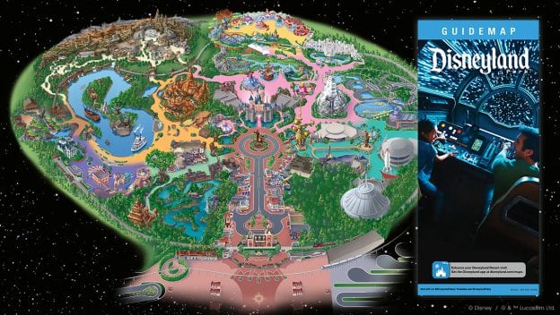 Disneyland Releases First Look at Guidemap with Star Wars: Galaxy’s Edge