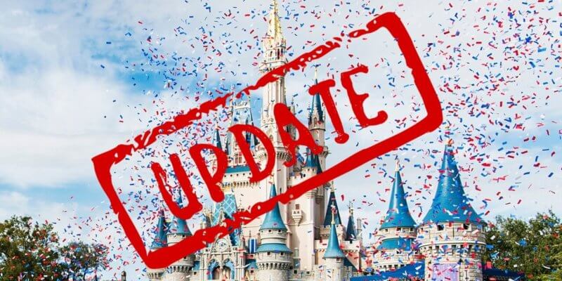 Walt Disney World Advisory Page States “Limited Capacity Upon Reopening”