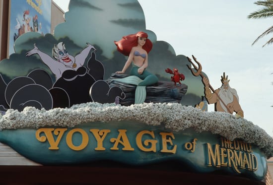 Voyage Of The Little Mermaid In WDW IS Closing For Refurbishment On Random Days This Summer