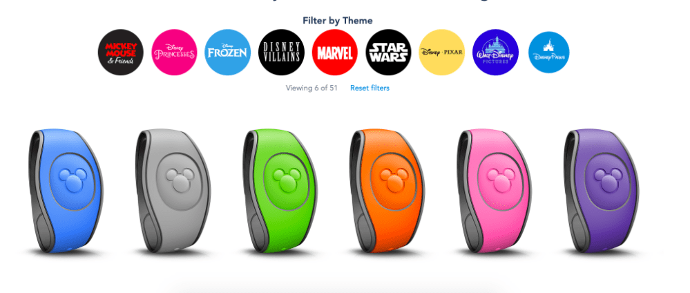 Build-A-Band MagicBand Upgrades Now Available on My Disney Experience -Photos