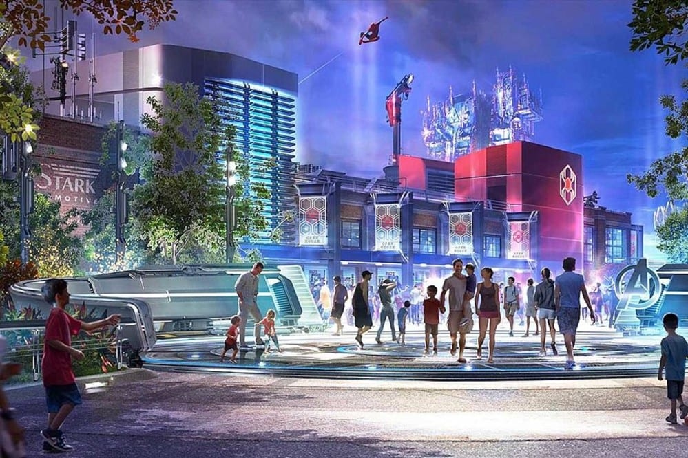 California Adventure’s Marvel Land Layout Potentially Leaked In New Photo