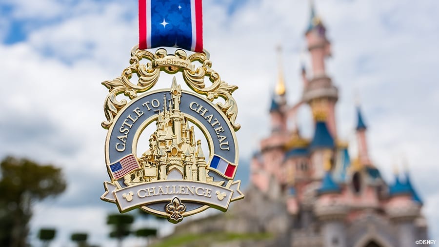 Disneyland Paris runDisney Medal Revealed for 2019 Run Weekend