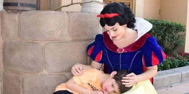 Snow White Makes Magic Happen For Young Autistic Boy