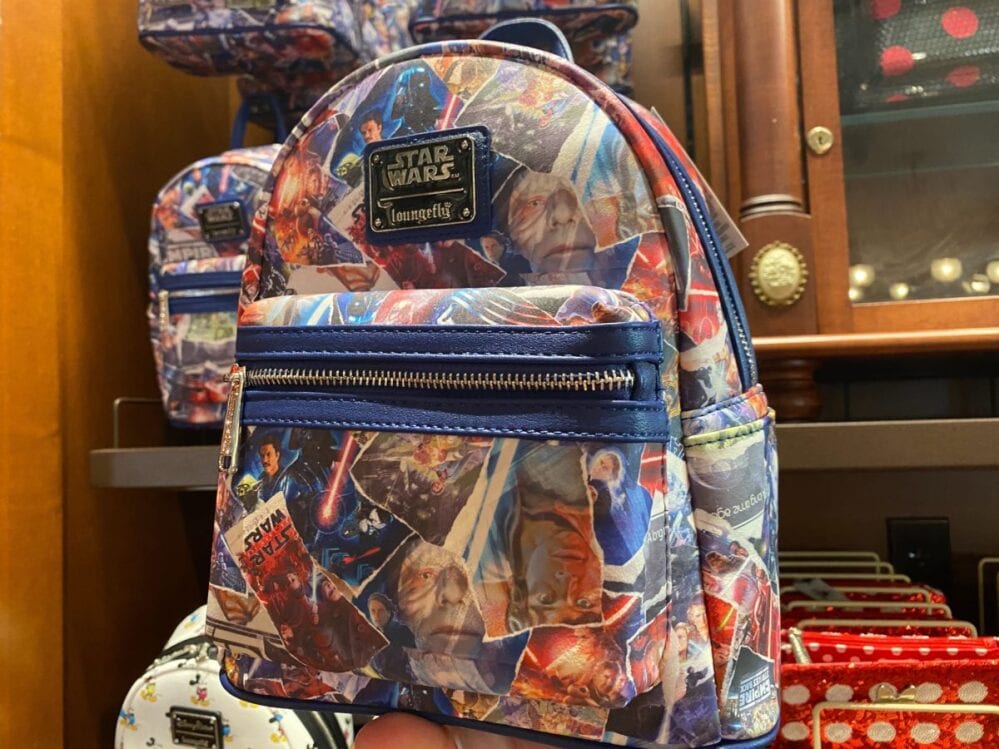 New Star Wars Movie Poster Loungefly Backpack Arrives In Walt Disney World