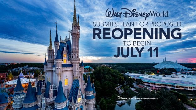 Orange County Mayor Approves Walt Disney World’s Plans For Phased Reopening!